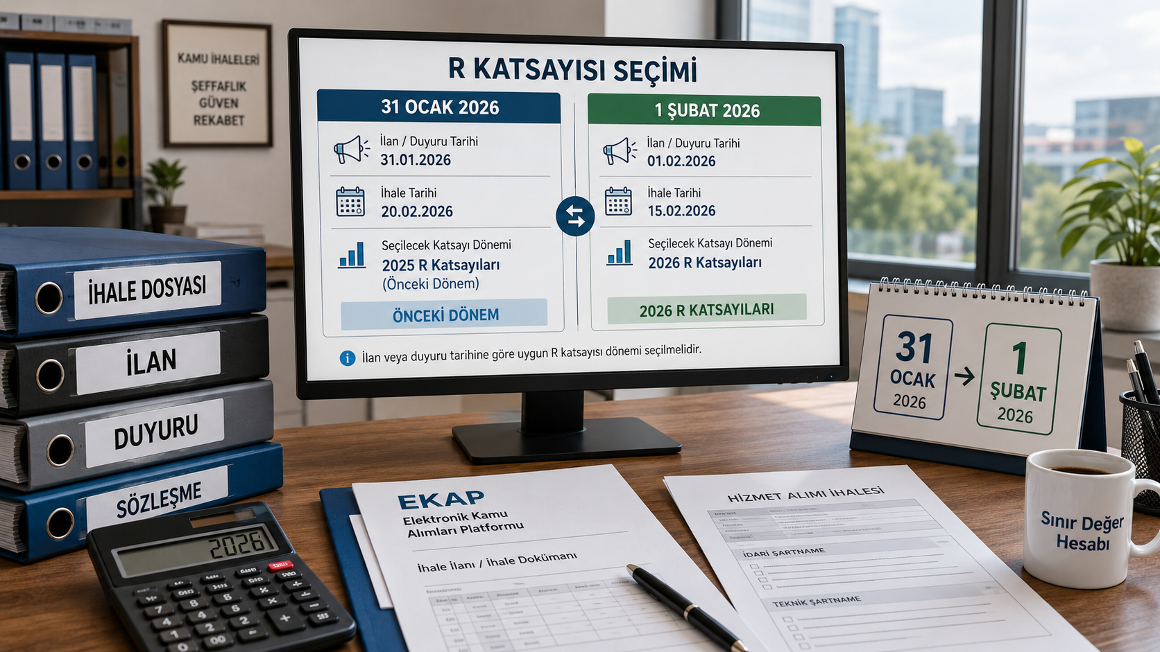 İlan veya Duyuru Tarihine Göre Hangi R Katsayısı Kullanılır?