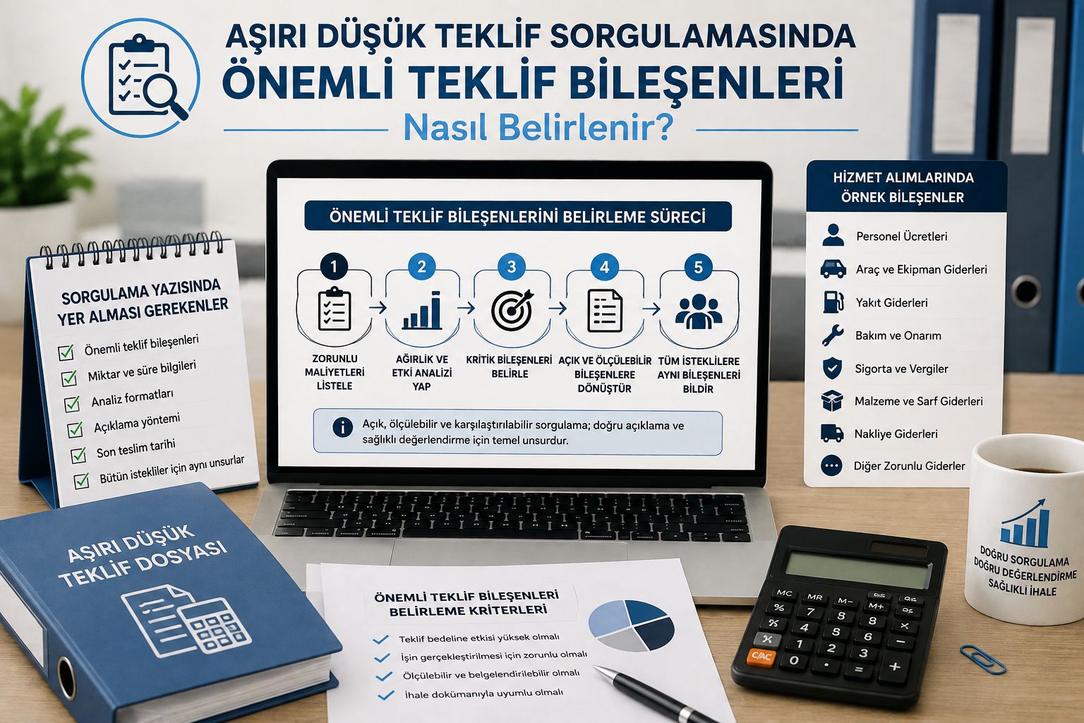 Aşırı Düşük Teklif Sorgulamasında Önemli Teklif Bileşenleri Nasıl Belirlenir?