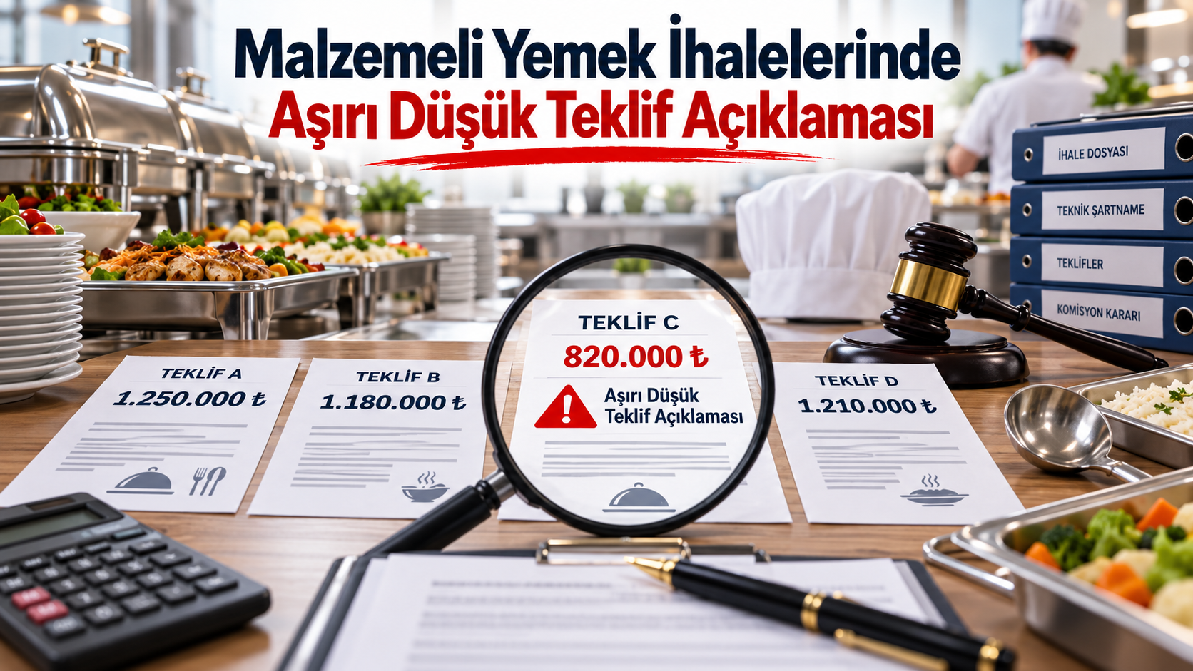 Malzemeli Yemek İhalelerinde Aşırı Düşük Teklif Açıklaması