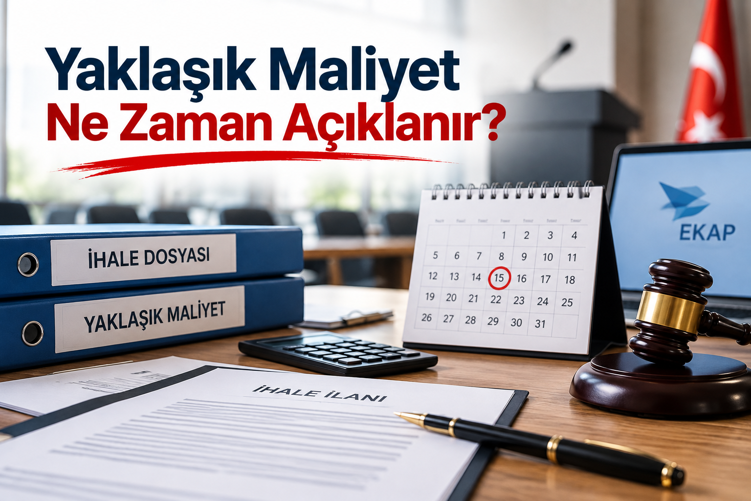 Yaklaşık Maliyet Ne Zaman Açıklanır?